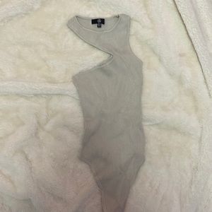 Body suit, cream/ off white colour